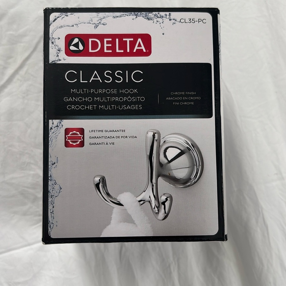 Delta Classic Multi-Purpose Hook brand new in box
